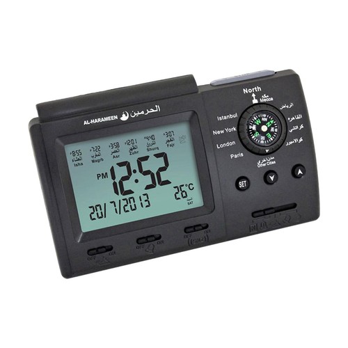 Azan prière alarme table
