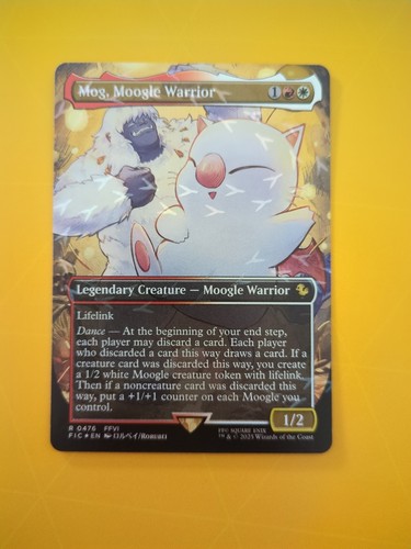 Mog moogle warrior chocobo - warrior,