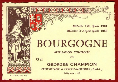 étiquette bourgogne - 18/25,