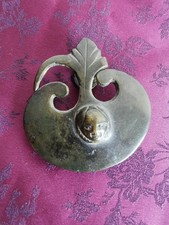 Rare Applique Bronze Romain Antique Archéologie Fibule