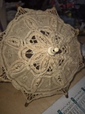  Sublime Ancienne Ombrelle De Poupée Jumeau Steiner   20cm Diamètre 