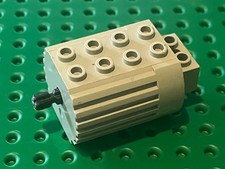 Moteur LEGO Light Gray OldGray