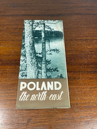 Ancien dépliant pologne the - pologne,
