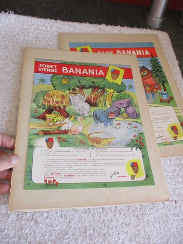 Ancienne maquette carton - ancienne,