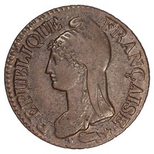 France 5 centimes l'an 5 A