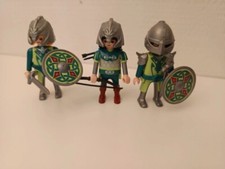 Playmobil chevalier du dragon vert