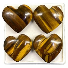 4 Pièces Naturel Tigre Eye