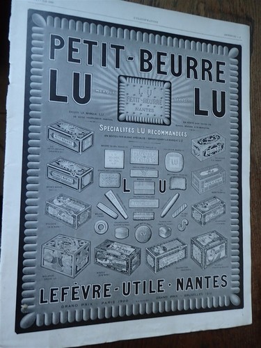 Biscuits lefevre utile - lu,
