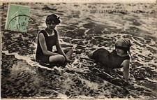 CPA CAYEUX-sur-MER Au Bain