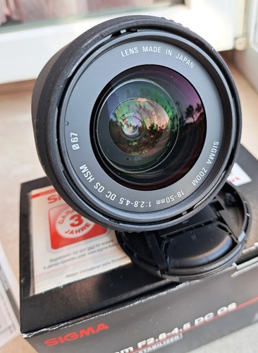 Objectif sigma 50 - objectif, dc