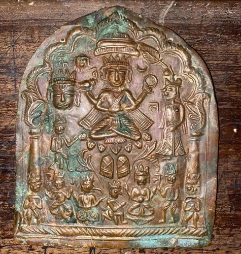 Art indien amulette en - -,