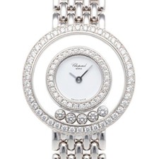 Montre Chopard Happy Diamonds or 18 carats K18 or blanc 4119 1 quartz