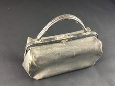 Ancien sac médecin cuir noir