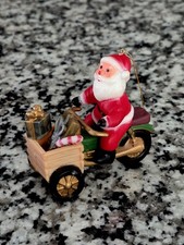 Vintage Santa on Tricycle