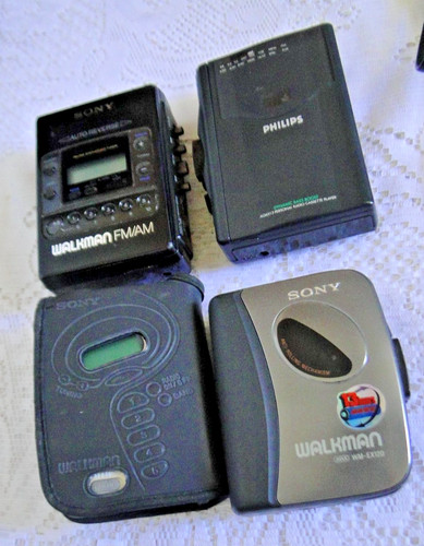 Lot vintage walkman 3 - vintage, de
