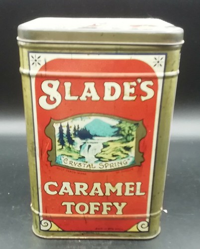 Boite tôle slade caramels - slade's,