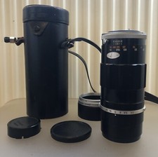 Objectif Manuel Canon Lens FL 200mm 1:3.5 Japon Argentique Années 60/70