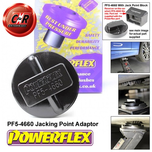 Powerflex cric bloc - cric, adaptateur