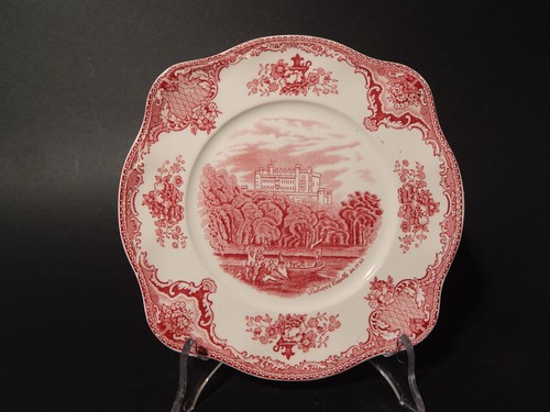 Assiette carrée vintage - assiette,