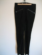 Pantalon BLAKE neuf valeur:490€ en daim noir T: S/36