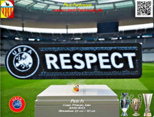 Badge Patch Coupe d'Europe 2009/12 Respect LDC Euro Maillot foot Real OM PSG