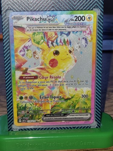 Carte pokémon pikachu 238 - carte,