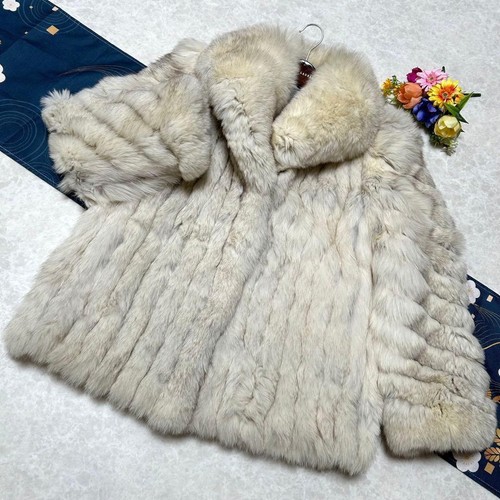 Manteau fourrure renard saga - fourrure,