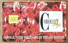 TELECARTE 5U COROLLE RÉF PHONECOTE Gn106a UT PHONECARD SCHEDA CARTE CARTA KARTA