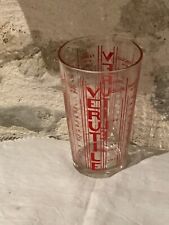 Ancien verre doseur en verre "VERUTILE"