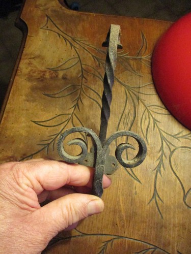 Ancien porte manteau fer - ancien,