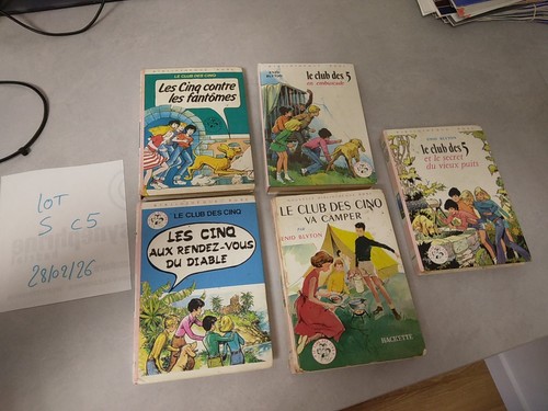 livres clubs cinq 5