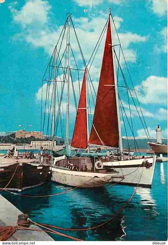 Carte postale bateaux - postale,