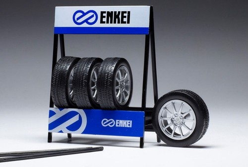 Ixo model set wheels enkei - set,