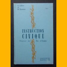 INSTRUCTION CIVIQUE Le métier