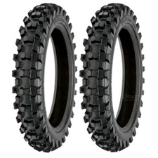 2 Pneus Caoutchouc Pneumatique 3.00-12 41M 4PR Mini Cross Pit Bike Renforcé