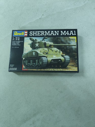 Maquette tank revell - tank, sherman