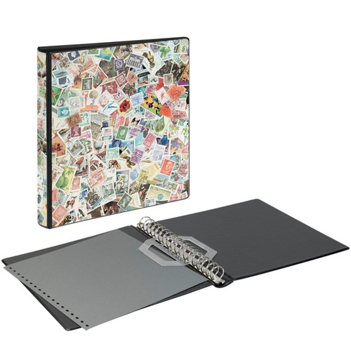 Reliure design timbres-poste