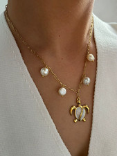 Collier tortue femme pendentif