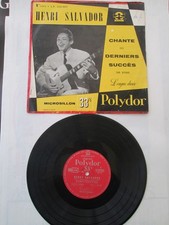 HENRI SALVADOR  Vinyl 25cm Polydor - L.P 530.005 - Chante ses derniers succès
