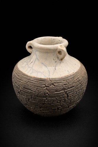 Vase céramique raku - vase, –