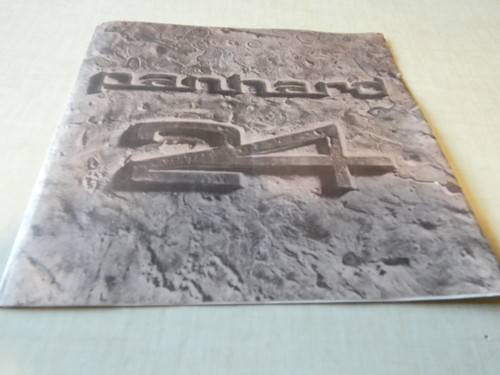 Brochure catalogue panhard - brochure,