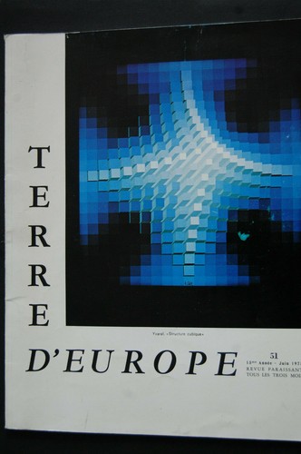 Revue terre europe - terre, juin