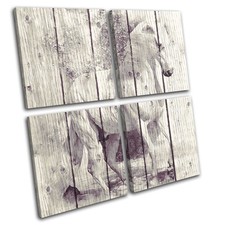 Horse Painting Vintage Animals