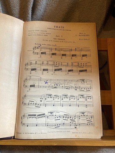 Jules massenet thais partition - jules,