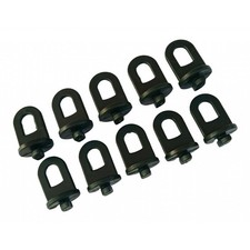 Lot de 10 crochets de suspension en plastique pour serres et accessoires de