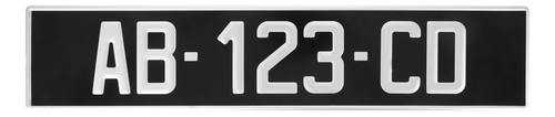 Plaque immatriculation - plaque, d'immatriculation