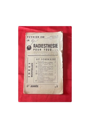 Revue radiesthésie et - revue, la