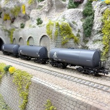 3 bogie tank cars, VTG / DB