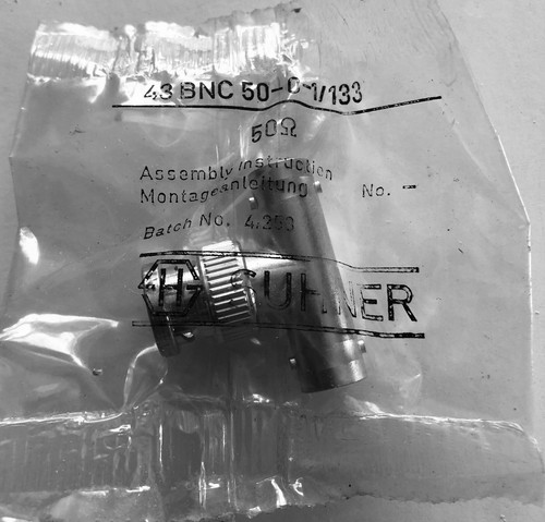 Huber suhner 43 bnc - huber,