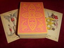 Ancien tarot de type Etteilla 78 cartes divinatoires